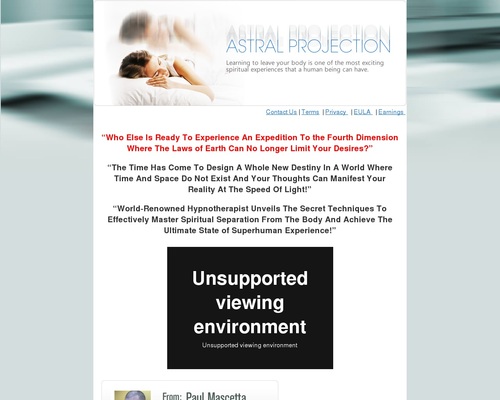 The Artwork of Astral Projection – Past the Bodily Realm